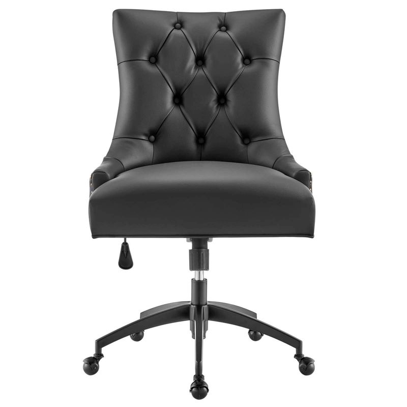 Modway Regent Tufted Vegan Leather Office Chair, 1 of 4