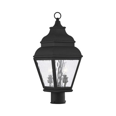 Livex Lighting Exeter 2 - Light Post Light in  Black