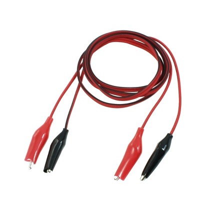 Unique Bargains Home Plastic Insulation Cover Dual Side Tester Alligator Clip Cable 36.2" length