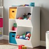 RiverRidge Kids' Playroom Toy Organizer and Bookcase with 3 Cubbies and 2 Veggie Storage Bins - image 2 of 4