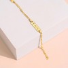 Girls' Cross Cutout Tag ID Bracelet 14k Gold - In Season Jewelry - 4 of 4