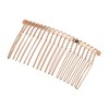 Unique Bargains No Slip Hair Side Combs Accessories Metal 2 Pcs - 4 of 4