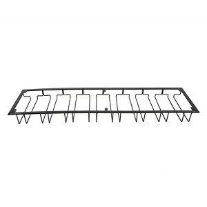 YIYIBYUS Wine Glass Rack Under Cabinet, 8 Row Extreme Large Stemware Hanger - 1 of 4