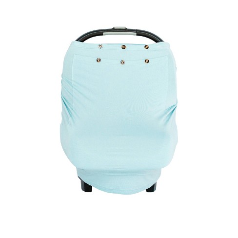 Snuggle Shield Luxe Protection Rayon From Bamboo Multi Use Antimicrobial  Air Filtering Infant Car Seat/nursing Cover - Blue : Target