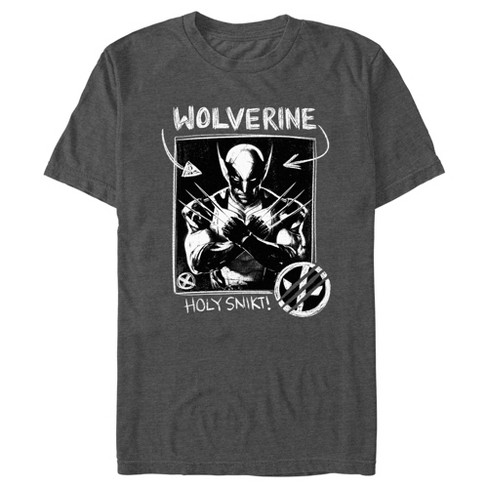 Men's Marvel: Deadpool & Wolverine Black and White Holy Snikt T-Shirt - image 1 of 4