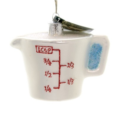 Old World Christmas 2.5" Measuring Cup Ingredients  -  Tree Ornaments