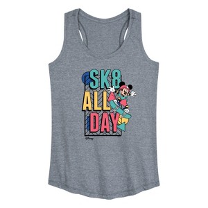 Women's - Disney - Mickey & Friends Graphic Racerback Tank - 1 of 4