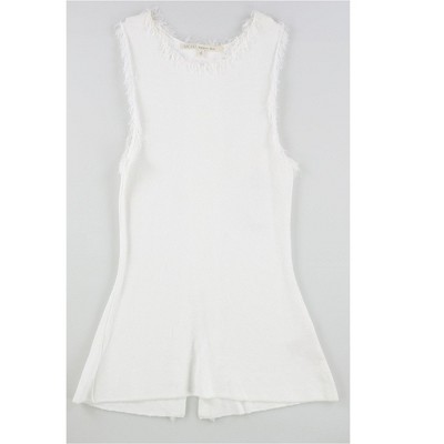 Rachel Roy Womens Fringed Tunic Dress