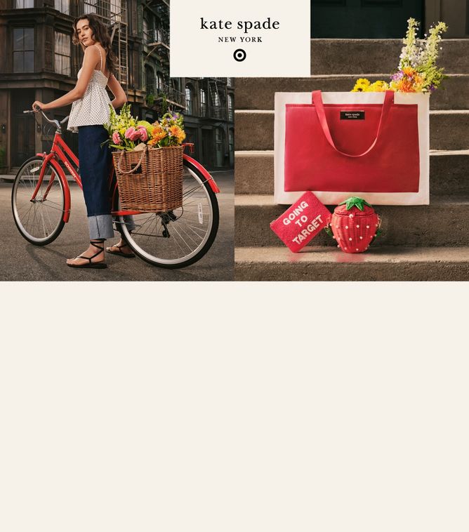 kate spade new york x Target logo