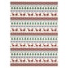 COZONY Christmas Area Rug, Multicolor Washable Low Pile Carpet with Snowflake Pattern, Non-Slip Holiday Decor Rug for Living Room, Bedroom - 2 of 4