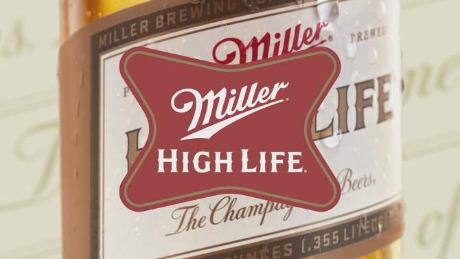 Miller High Life Beer - 18pk/12 fl oz Cans, 2 of 11, play video