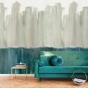 Tempaper & Co. 108"x78" Abstract Color Landscape Fern & Morning Dew Peel and Stick Wall Mural Green - 3 of 4