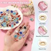 Unique Bargains Button Charms Jewelry Making Craft Acrylic Rhinestones 30 Pcs - 3 of 4