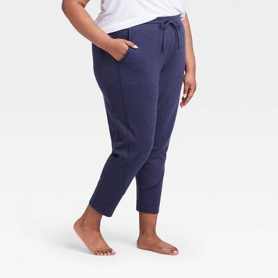 plus size french terry joggers