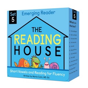 The Reading House Set 5: Short Vowels and Reading for Fluency - (Mixed Media Product) - 1 of 1