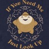 Men's Wish Star If You Need Me Just Look Up T-Shirt - 2 of 4
