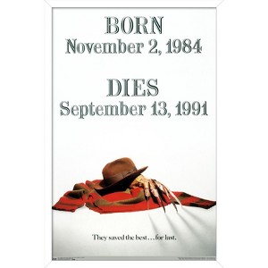 Trends International Nightmare On Elm St: Freddy's Dead: - Tombstone Framed Wall Poster Prints - 1 of 4