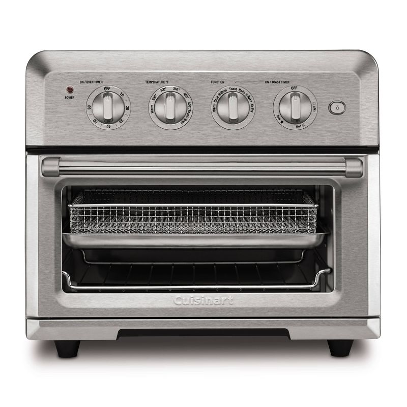 Cuisinart Air Fryer Toaster Oven Stainless Steel CTOA-122, 1 of 8