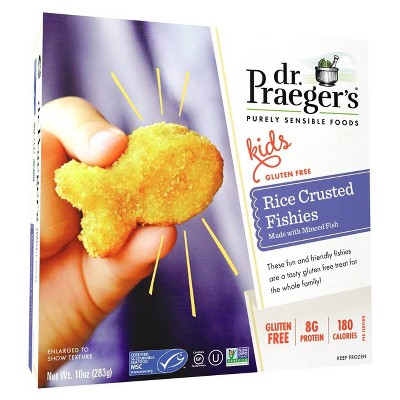 Dr. Praeger's Frozen Gluten Free Rice Crusted Fishies - 10oz