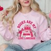 Simply Sage Market Women's Graphic Sweatshirt Books Are My Love Language Heart - 2 of 4