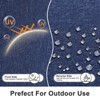 Aoodor Outdoor Dining Chair Cushions Set of 4, Waterproof Patio Furniture Seat Cushions, Outdoor Chair Pads with Ties - 4 of 4