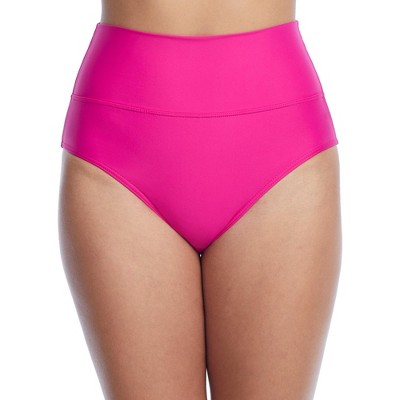 Sunsets Women's Pitaya Fold-Over High-Waist Bikini Bottom - 33B-PITAY