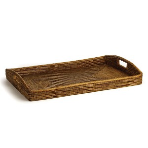 Plum & Post Burma Rattan Morning Tray 27.5" - 1 of 2