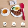 Unique Bargains Silicone Heat Resistant Non-Stick Kitchen Cooking Baking Turner Spatula - 3 of 3