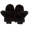 Adult Faux Fur Mittens Brown - Bullseye's Playground™ - 2 of 3