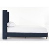 KIGFTSOD Traditional Hand Buttoned Tufting Upholstered Bed with 54" High Headboard and Nailhead Trim Wingback - 4 of 4