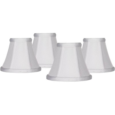 Imperial Shade Set Of 4 Empire Chandelier Lamp Shades White Small 3 ...