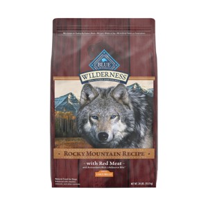 Blue Buffalo Wilderness Beef Flavored Large Breed Adult Dry Dog Food - 24lb - 1 of 4