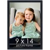 PosterPalooza | Photo Size Slim Profile Black Frame - UV Acrylic, Foam Board Backing, Hanging Hardware - 2 of 4