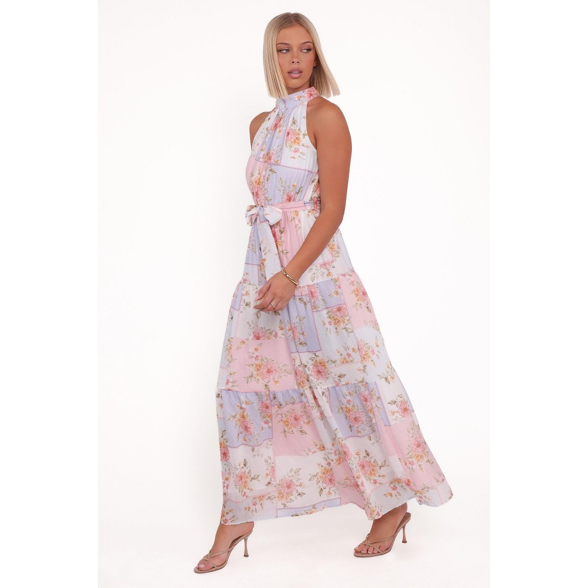 Caroline Maxi Halter Dress - thumbnail 10