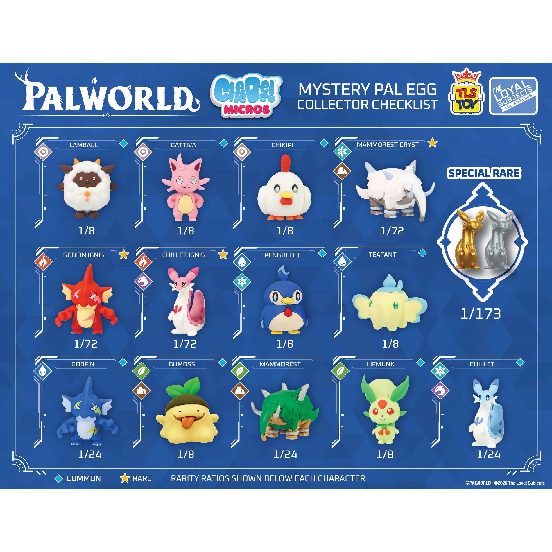 Palworld  heebee Micro Surprise Egg Action Figure