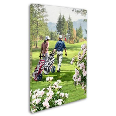 Trademark Fine Art -The Macneil Studio 'Golfers' Canvas Art