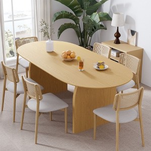 PexFix Soild Wood Dining Table Kitchen Table - 1 of 4