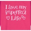 Men's - Instant Message - I Love My Imperfect Life Graphic Fleece Sweatshirt - 2 of 4