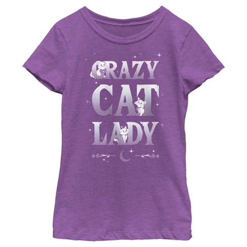 cat lady tee shirts