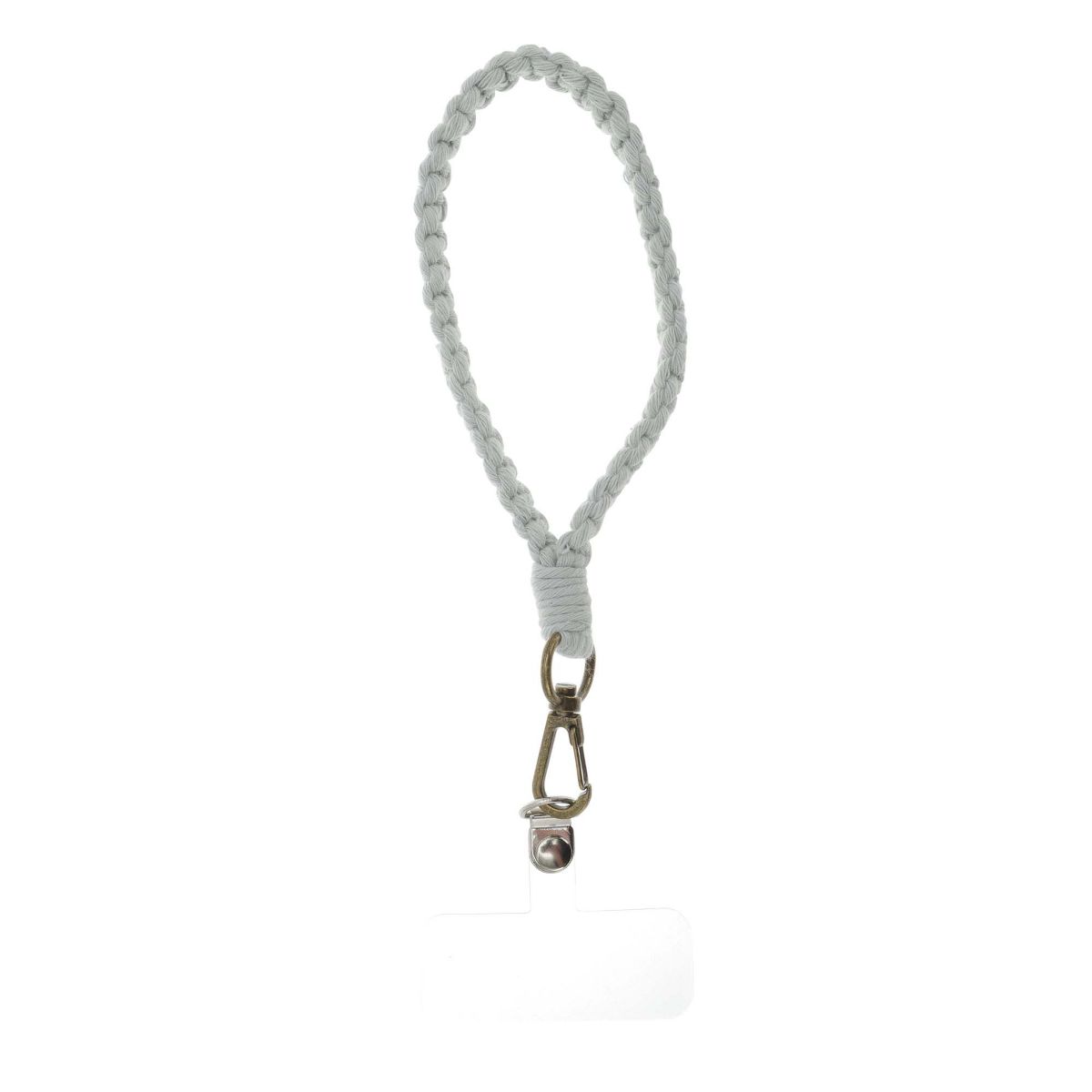 Unique Bargains Universal Mobile Phone Lanyard Mobile Phone Chain Gray 1 Pc