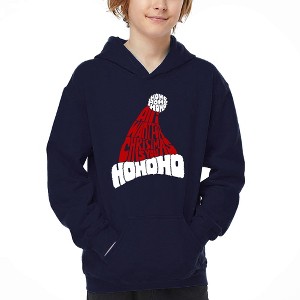 LA Pop Art All I Want for Christmas is You - Boy's Word Art Hooded Sweatshirt - 1 of 4