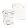 Hygloss Library Cards & Non-Adhesive Pockets Combo, White, 30 Each/60 Pieces Per Pack, 3 Packs - 2 of 3
