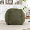 Bean Bag Chair Modern Faux Fur Supportive Seat for Living Room or Bedroom 42.5in Wide-3irtyhousy - 3 of 4
