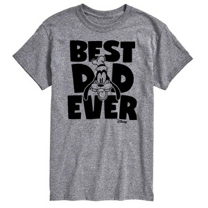 Men's - Disney - Goofy Best Dad Ever Short Sleeve Graphic T-Shirt - 1 of 4