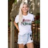 Classic Merry Christmas Mistletoe Graphic T Shirt Men or Women Brisco Brands - 4 of 4