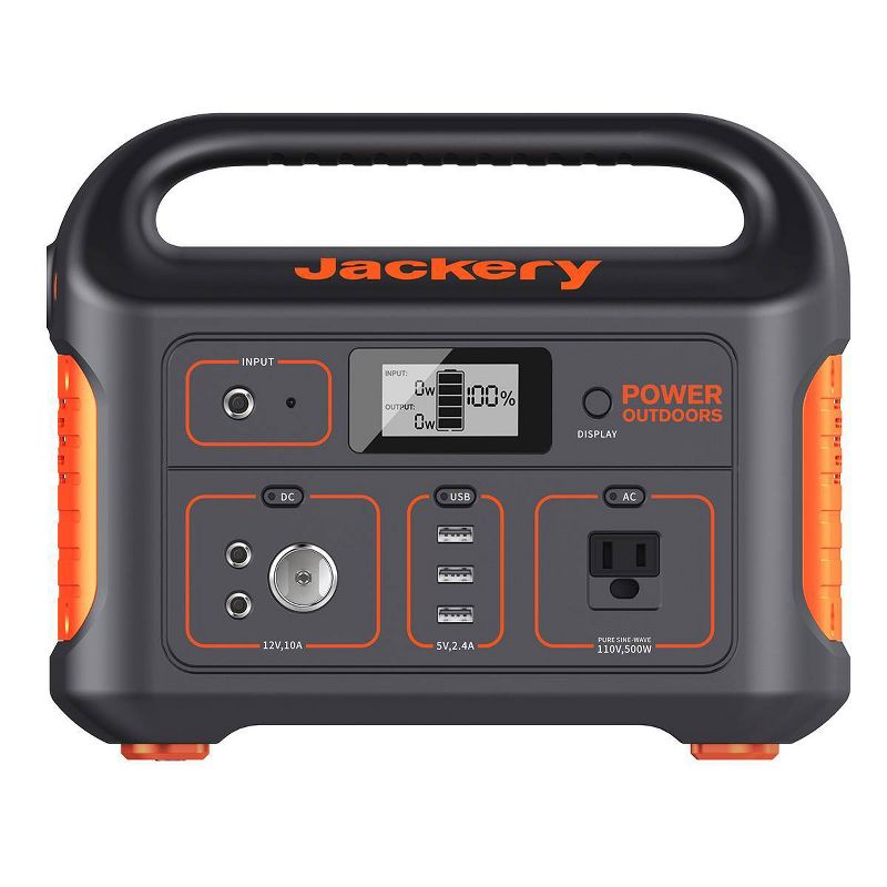 Jackery Explorer 550 Portable Power Station 153000mAh - Black, 3 of 9