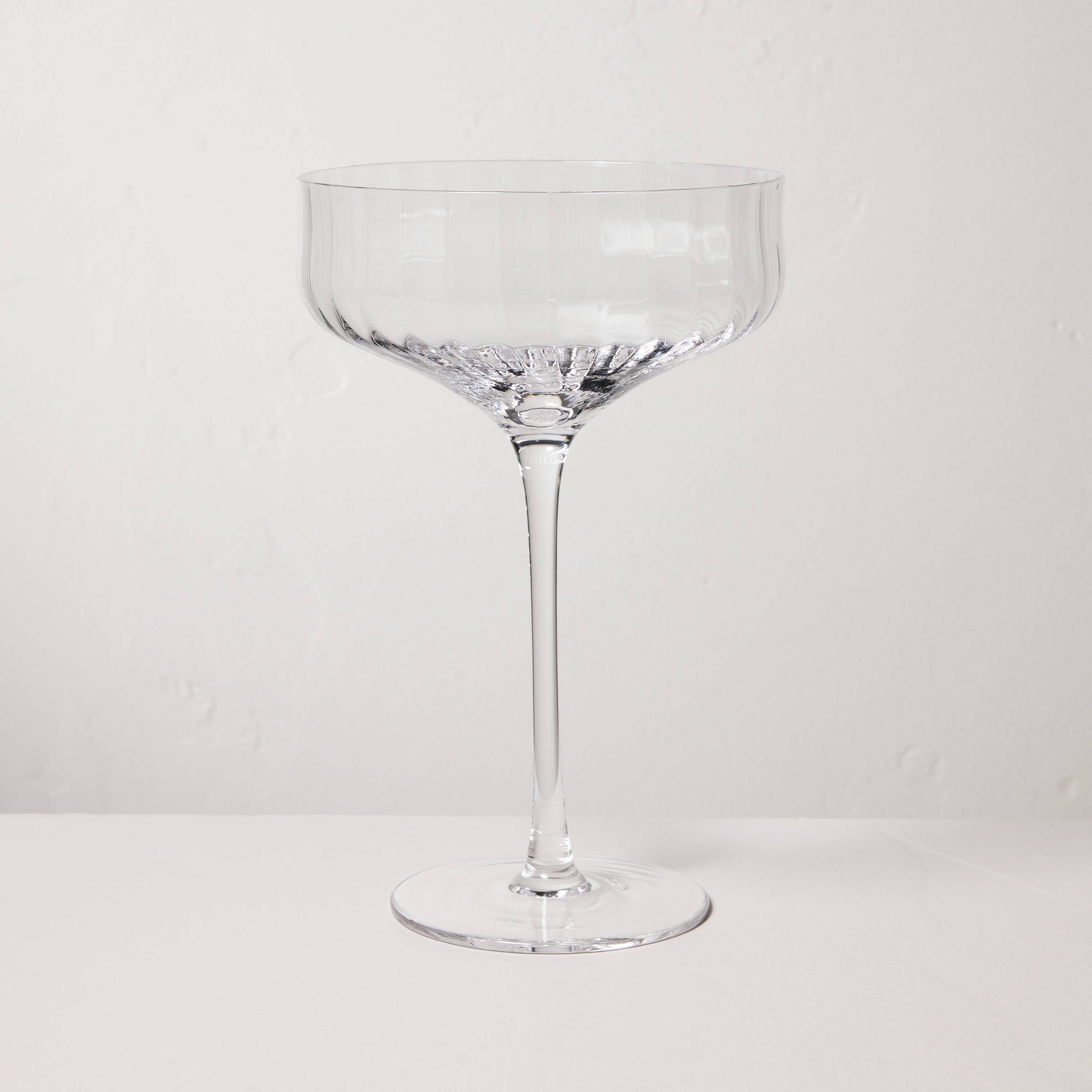 12oz Coupe Glass Clear - Hearth & Hand™ with Magnolia