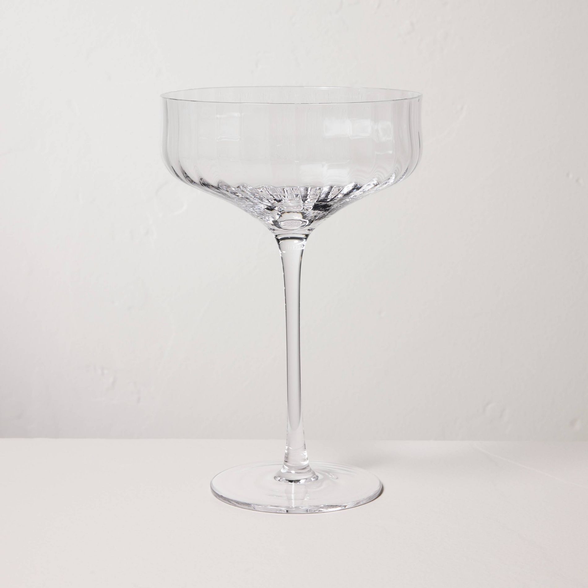 12oz Coupe Glass Clear - Hearth & Hand™ with Magnolia