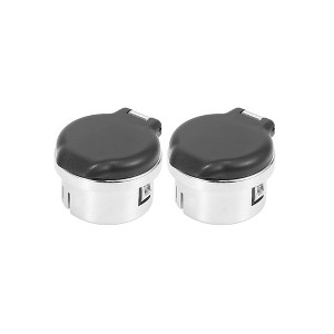 Unique Bargains Dash Power Outlet Cover Set for Chevrolet Silverado 2007-2013 20983936 2 Pcs - 1 of 4