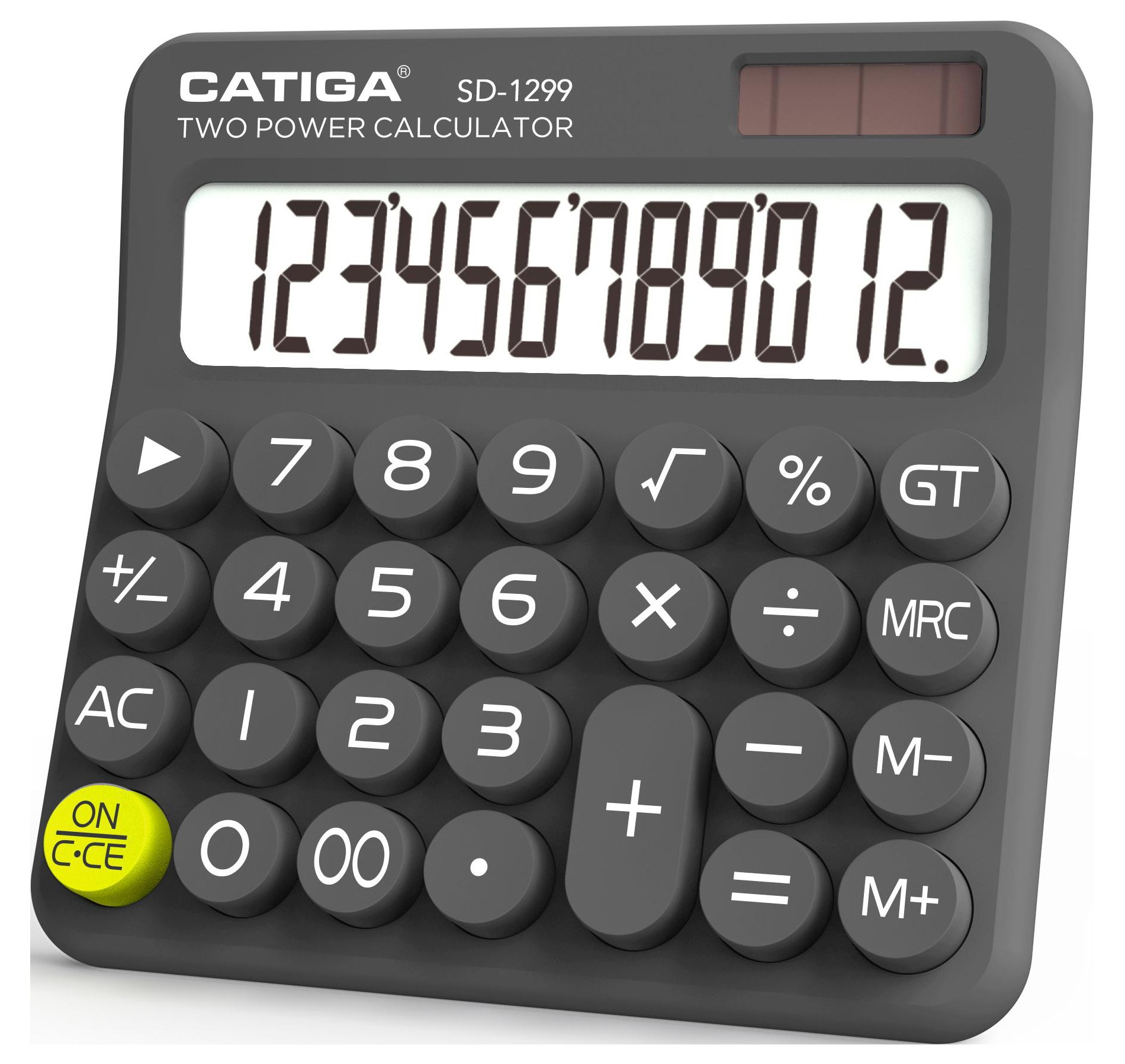 CATIGA 12 Digit Thermal Printing Calculator, Ink-Free Adding Machine, 3X Faster Quite at 8.0 LPS, Tax Calculation, SP-2401